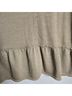 Purejill 100% Cotton Solid Tan Jacket Size L - photo 12