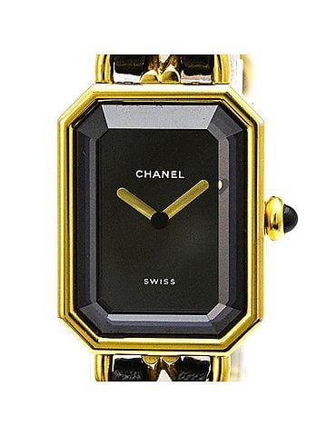Chanel CHANEL Premiere Size L Gold Plated Quartz Ladies Watch H0001 (view 1)