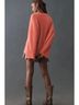 Maeve 100% Cashmere Solid Pink Cashmere Pullover Sweater Size 3X - photo 8