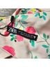 Zara 100% Polyester Floral Pink Green Tank Top Size M - photo 10
