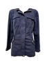 Luxe by Justfab Solid Blue Jacket Size M - photo 4