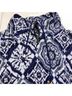 Express 100% Acrylic Aztec Or Tribal Print Blue Pullover Sweater Size L - photo 4