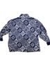 Express 100% Acrylic Aztec Or Tribal Print Blue Pullover Sweater Size L - photo 2