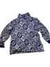 Express 100% Acrylic Aztec Or Tribal Print Blue Pullover Sweater Size L - photo 1