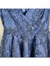 Mac Duggal 100% Polyester Blue Cocktail Dress Size 10 - photo 7
