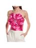 Hutch 100% Polyester Solid Pink Tube Top Size XS - photo 4