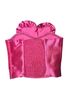 Hutch 100% Polyester Solid Pink Tube Top Size XS - photo 2