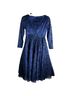 Mac Duggal 100% Polyester Blue Cocktail Dress Size 10 - photo 2