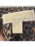 Michael Kors Animal Print Black Burgundy Cocktail Dress Size 8 - photo 3