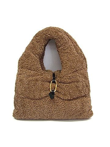 Moncler Moncler SNOW TOTE 5D60000 Women's Polyester Handbag,Tote Bag Brown (view 1)