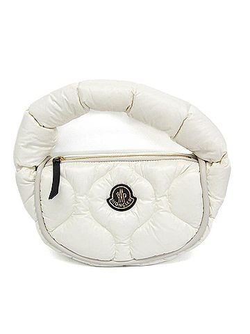 Moncler Moncler DELILAH I109B5C00001 Women,Men Nylon Handbag White (view 1)