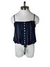 Elan U.S.A. Stripes Blue Tank Top Size S - photo 1