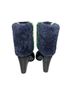 Tory Burch Color Block Blue Green White Boots Size 7 - photo 2