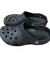 Crocs Black Flip Flops Size 9 - photo 2
