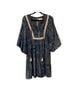 Anthropologie Paisley Blue White Romper Size M - photo 1