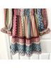 Nordstrom 100% Polyester 4% Spandex Chevron-herringbone Multi Color Casual Dress Size XS - photo 13