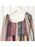 Nordstrom 100% Polyester 4% Spandex Chevron-herringbone Multi Color Casual Dress Size XS - photo 11