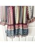 Nordstrom 100% Polyester 4% Spandex Chevron-herringbone Multi Color Casual Dress Size XS - photo 10