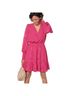 Evereve 100% Polyester 95% Polyester 5% Spandex Floral Pink Cocktail Dress Size S - photo 1