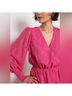 Evereve 100% Polyester 95% Polyester 5% Spandex Floral Pink Cocktail Dress Size S - photo 7
