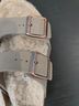 Birkenstock Solid Gray Sandals Size EU 33 - photo 5