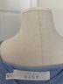Astr Solid Blue Long Sleeve Top Size M - photo 3