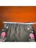 Johnny Was Floral Black Casual Pants Size XL - photo 6