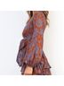 & Other Stories Floral Orange Romper Size M - photo 4