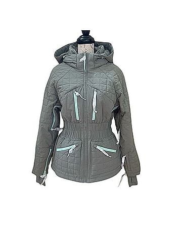 Free People All Prepped Ski Snow Quilted Puffer Jacket Insulated Jacket (view 1)