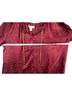 Michael Kors 100% Polyester Jacquard Red Long Sleeve Top Size L - photo 7