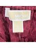 Michael Kors 100% Polyester Jacquard Red Long Sleeve Top Size L - photo 11