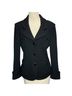 St. John Solid Black Blazer Size 6 - photo 1