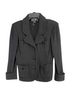 St. John Solid Black Blazer Size 6 - photo 2
