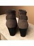 Clarks Brown Gray Ankle Boots Size 6 1/2 - photo 11