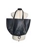 BCBG Solid Black Leather Tote One size - photo 2