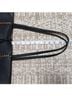 BCBG Solid Black Leather Tote One size - photo 6