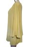Ali Miles Yellow Long Sleeve Blouse Size M - photo 2