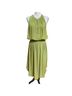 Ramy Brook 100% Polyester Green Casual Dress Size L - photo 1
