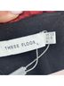 Three Floor Multi Color Green Black Orange Cocktail Dress Size 8 - photo 13