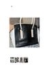 Nine West Black White Gray Leather Tote One size - photo 3
