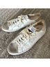Sam Edelman White Gray Sneakers Size 8 - photo 5