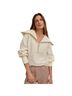 Varley White Ivory Long Sleeve Top Size S - photo 8
