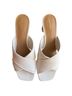 Reformation White Heels Size 9 1/2 - photo 6