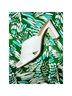 Reformation White Heels Size 9 1/2 - photo 3