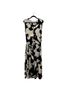 Chico's Print Black White Casual Dress Size M - photo 1