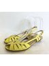 Stuart Weitzman 100% Leather Solid Yellow Sandals Size 6 1/2 - photo 4
