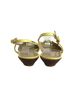 Stuart Weitzman 100% Leather Solid Yellow Sandals Size 6 1/2 - photo 2