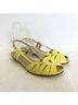 Stuart Weitzman 100% Leather Solid Yellow Sandals Size 6 1/2 - photo 6