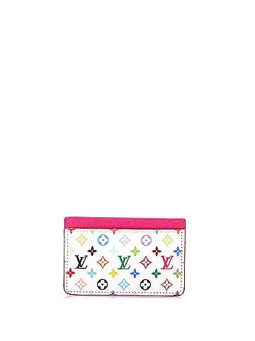 Louis Vuitton x Takashi Murakami Card Holder Monogram Multicolor with Leather (view 1)