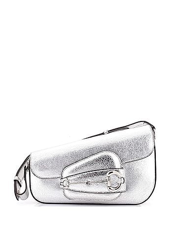 Gucci Horsebit 1955 Asymmetric Shoulder Bag Leather Small (view 1)